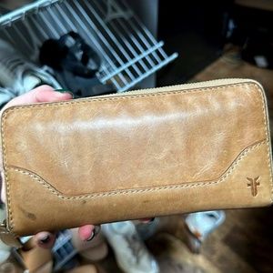Frye purse and wallet